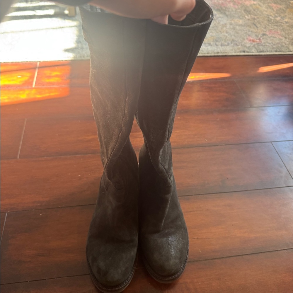 Born Black Heeled Boots